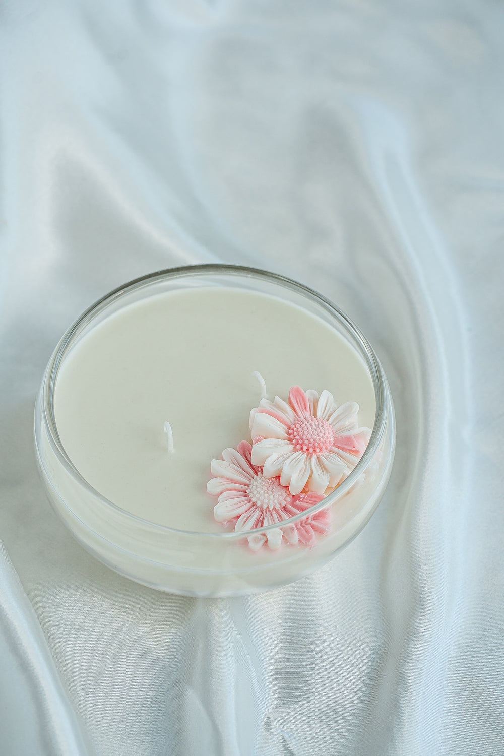 Blossom Bowl Soy Wax Candle - Handcrafted 4 Wick Luxury Candle